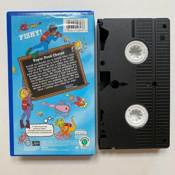 1990s The Magic School Bug Gets Eaten VHS Video Tape Tested Working - Picture 3 of 4